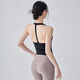 LULU CENTURY Summer Yoga Wear Vest Women's Professional Pilates Fitness Bra Training Beautiful Back Sports Bra Dark Gray L