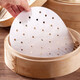 Steamer paper food grade non-stick steamed bun pad paper steamed bun paper disposable size can replace the steamer cloth diameter 16cm 50 sheets round steamer paper