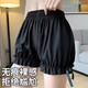 Jk safety pants women's pumpkin pants leggings anti-exposure summer thin student insurance shorts can be worn outside with skirts white new side bow L recommended 80-120Jin Jin equals 0.5 kg