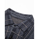 
NOSSKISS fake two-piece sweater men's autumn and winter casual plaid shirt collar layered base knitted men's worsted pure wool sweater on cyan S 165 [suitable for 105-120Jin [Jin equals 0.5 kg]]