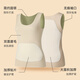 Fat Donglai Yangma recommends Seamless thermal vest for women to wear as base layer, thickened plus velvet, heated German velvet underwear for women, black + milky coffee color, German velvet++ protein moisturizing M _ 80-100Jin Jin is equal to 0.5kg