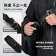 Discoverer P6 new CORDURA wear-resistant shoulder bag crossbody bag men's bag lightweight simple commuting flat bag black-Kordura fabric