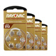 
Xiwanboretway peak hearing aid special battery a13a10 button a312 electronic a675 zinc air original peak 13 [10 boards 60 pieces]
