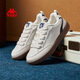 Kappa -Frauenschuhe, Low Top Board -Schuhe, weiche Sohle von Frauen 2025 Herbst Neue, vielseitige weiße Schuhe lässige dicke Sohle für Frauen, Winter weiß/dunkelblau, Single -Layer 38 (235 mm)