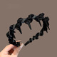 Ye Fei Li twist rhinestone wavy hair hoop headband women's high-end 2025 toothed anti-slip hair press hair accessories hairpin hair accessories