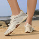 Outdoor Stream Tracing Schuhe Sommer Indoor-Fitness Anti-Rutsch weicher Sohle Schwimmschuhe Leichte atmungsaktive Innensportschuhe Schnellrocken-Schuhe A826 Beige 40