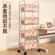 Shunyou schoolbag storage rack floor-standing transparent snack trolley multi-layer removable cosmetics storage rack SY-649