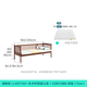Lin's home solid wood splicing bed crib side widening artifact children's bed 0.8m small bed side bed LH271A1