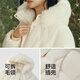 Semir Chen Duling 90 down jacket women's long detachable big fur collar sweet coat 25 winter 109725113006