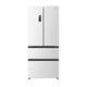 Ronshen Rongsheng BCD-501WD3MPZ white dual system double cycle French four-door deodorizing and sterilizing refrigerator three-pack machine BCD-501WD3MPZ white slightly defective