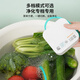 84 Fruit and Vegetable Cleaning Machine Food Purifier Fruit and Vegetable Purification Cleaning Active Oxygen Vegetable Removal of Pesticide Residues Fruit Cleaning Artifact Vegetable Washing Machine Disinfection Purifier Antibacterial, Deodorizing and Deodorizing 2500mAh 365 Days Only Replacement No Repair