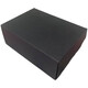 Double-sided black paper box suit gift box shoe box packaging custom birthday gift box wallet box counter gift box (10 pieces) 32*23*11cm double-sided black