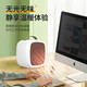 Recommended Desktop Instant Heater Fan Heater Mini Small Home Dormitory Low Power Energy Saving Electric White