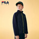 FILA children's cotton clothing 2025 winter new large and small children's sports jackets boys and girls school uniform artifact RD Sapphire-NV 165