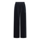 Gloria velvet wide-leg pants for women 2025 new winter wear knitted seamless high-waisted trousers 1EDL1I420 41B Gray S