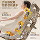 AUX Massage Chair 606R Household Full Body Space Capsule 2025 Top Ten Brands Fully Automatic Multi-Function Zero Gravity Traditional Chinese Medicine Health Smart Electric Massage Sofa as a Gift for Parents High-end Dual Movement White Calf 360 Rubbing + Black Technology Sleeping Chamber