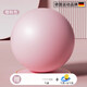 GERTHRON German brand yoga ball, Pilates small ball, fitness exercise, pelvic floor muscle postpartum repair, core training for adults, cherry pink, yoga exercise/free foot pump 1
