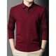 
NOSSKISS fake two-piece sweater men's autumn and winter casual plaid shirt collar layered base knitted men's worsted pure wool sweater on cyan S 165 [suitable for 105-120Jin [Jin equals 0.5 kg]]