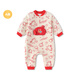 Bala Bala One children's clothing baby plush cute onesie red New Year's greetings clothing rompers