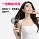 Creade high-speed hair dryer for hair household high-power quick-drying negative ion hair dryer star hotel birthday gift box national subsidy K-4043 K-4043 platinum gray gift box with free air nozzle + wall-mounted bracket