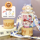 
Crayon Shin-Happy Shin-Happy Shin-2025 new high-value thermos cup large capacity girls portable straw water cup double drink cup BXAI15926 Shin-Happy A 500ML-[Purple]-painted printing-long-term protection