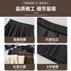 Langsha Coffee Color Woolen Skirt Women's Autumn and Winter 2025 New High Waisted Slimming Mid-Length A-Line Pleated Umbrella Skirt