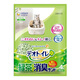 Jialezi paper cat litter green tea fragrance 4L deodorization without dust, no bottom, can not flush the toilet without clustering lazy cat litter cat supplies