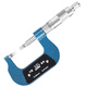 SAIKE Gui measuring blade blade micrometer 0-25-50-75-100 precision 0.01 thin slice 0.7mm spiral micrometer green measuring blade micrometer 100-1250.01 (
