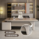 Semphia boss desk simple manager desk light luxury president desk high-end chairman desk leadership desk