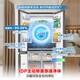 Rongsheng IDP net flavor 503pro cross-door refrigerator active sterilization ultra-thin embedded first-class energy efficiency air-cooled frost-free large capacity BCD-503WD15FPQLA gray national subsidy