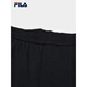 Fila men's and women's knitted trousers 25 new autumn casual loose-fitting couple's style sweatpants plus velvet to keep warm, black, green khaki DK M M 170/80A