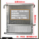Yingtang forklift hydraulic oil radiator loader transmission cooler torque converter oil tank Mingyu Lugong Shan Yulaigong 16754-width 560 height 250/single Laigong