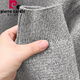 Pierre Cardin Henry Neck Sweater Men's Autumn and Winter New Thickened Sweater High-End Round Neck Baseline Clothes Men's Light Gray M Recommended 90-120Jin Jin equals 0.5 kg