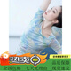 Double Show Double Show New Chinese Yoga Wear for Women 2025 New Short Sleeve Beautiful Pilates Training Tie Dye Sports Top Twilight Blue Top S 85-100 One Size