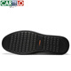 CARTELO crocodile leather shoes for men, first-layer cowhide, soft sole, comfortable one-leg business casual dad men's shoes 6931 black 43