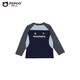 
Little Pig Banner Children's Mountain Sports Long Sleeve T-shirt Spring and Autumn Parent-child T-shirt New Style Boys and Girls Contrast Color Spliced ​​Round Neck Aurora Purple 170 *Suggested Height 160-165cm