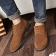 2025 Herbst NEU NEU Martin Boots Herren Hohe Top Reverse Velvet Herrenschuhe Business Casual Lederstiefel Großgröße Herrenschuhe Single Stiefel 9898 Schwarz 41