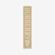 Burberry (BURBERRY) celebrity style scarf for men and women, logo decorated wool scarf, sand color