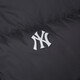 MLB Official Fashionable and Versatile Atmosphere Hooded Goose Down Down Jacket for Men and Women Couples Winter New DJB40 New York Yankees/Black S (It is recommended to take one size smaller)