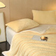 Milk Velvet Blanket Quilt Winter Thickened Plush Nap Blanket Sofa Cover Blanket Air Conditioning Blanket Single Shawl Small Blanket Rice Fragrant Yellow Thickened Lamb's Velvet Super Soft Waxy Super Warm 120x200cm Baby Blanket Soft and Waxy Close-fitting Can Be Spread or Covered