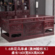 Liantange Rosewood Chinese-style Solid Wood Luxury Desk President Manager Boss Desk Antique Writing Desk Home Study Desk Australian Rosewood 1.6 Meter Flower and Bird Single Table