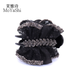 Princess Hepburn Yichen Gentle and elegant wheat ear 8cm meatball clip MY219 new style back of head clip high-end black meatball clip (all-match style)