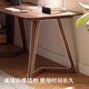 Plain solid wood desk study table large board desk to be used in the living room large long table office desk double long strip shape solid wood color - single table 120*80*75cm