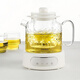 GLASSLOCK all-glass health kettle, fully automatic constant temperature tea kettle, heat preservation all-in-one office home mini small one-person kettle, all-in-one flower tea kettle, free glass tea drain + stew pot - 1.2L customized model
