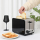Bravo Toaster Fully Automatic Home Breakfast Toaster Toaster Small Multi-Function Heating Toaster Standard Toaster