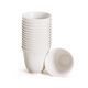 Xingfang disposable tea cup tasting cup plastic cup thickened small cup tasting cup 50ml 100 only includes cup holder