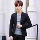 
CEO Yageol brand spring and autumn men's casual suit Korean style trendy suits suits business slim jacket top A29 dark gray [single] L [120-130Jin [Jin equals 0.5 kg]]