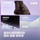 Bosideng 25-year-old puff down jacket for women winter 90 velvet thickened removable hood loose extra long lazy style jacket