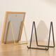 Suican desktop photo frame bracket holder medal certificate display stand base support glass photo tablet bracket fixed table photo frame support frame gold large size 1
