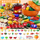 Guo Ou (Guou) Kinderfruchtschnitt Le Spielzeug Peel Gemüse Simulation Apfel Baby Küche Koch Jungen und Mädchen Geburtstagsgeschenke